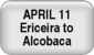April 11 - Ericeira to Alcobaca