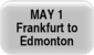 May 1 - Frankfurt to Edmonton